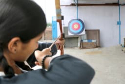 Students participating in a school activity